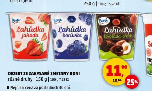 DEZERT ZE ZAKYSANÉ SMETANY