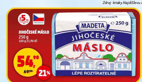 JIHOČESKÉ MÁSLO