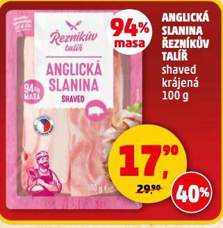 ANGLICKÁ SLANINA