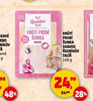 KRŮTÍ PRSNÍ ŠUNKA SHAVED