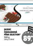 DEZERT ČOKOLÁDOVÁ PĚNA SELECTION
