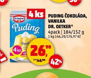DR. OETKER PUDING