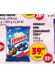 HORALKY MINI ČOKOLÁDOVÉ ŠIŠKY