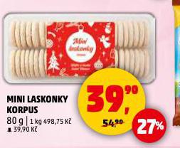 MINI LASKONKY KORPUS
