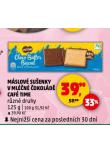 MÁSLOVÉ SUŠENKY V MLÉČNÉ ČOKOLÁDĚ CAFÉ TIME