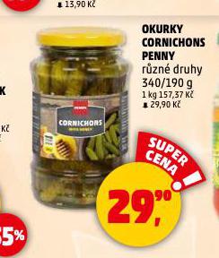 OKURKY CORNICHONS