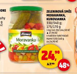 ZELENINOVÁ SMĚS MORAVANKA