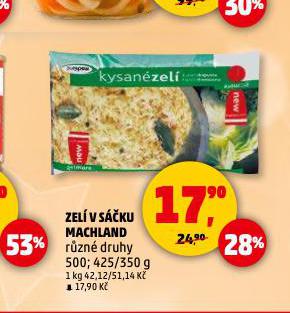 ZELÍ V SÁČKU MACHLAND