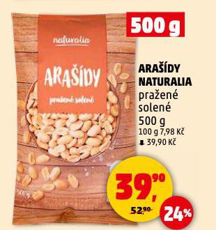 ARAŠÍDY NATURALIA