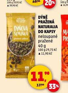 DÝNĚ PRAŽENÁ NATURALIA DO KAPSY