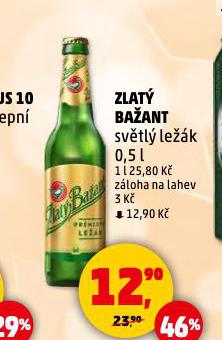 PIVO ZLATÝ BAŽANT