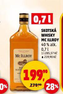 SKOTSKÁ WHISKY MC ILLROY