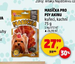 AKINU MASÍČKA PRO PSY
