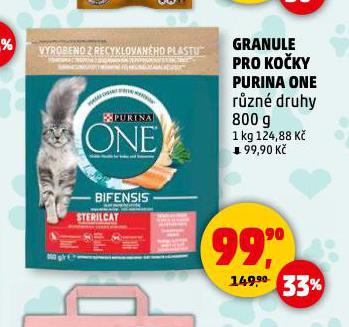 PURINA ONE GRANULE PRO KOČKY