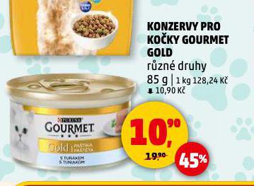 GOURMET GOLD KONZERVY PRO KOČKY