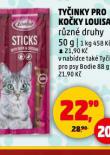 LOUISA TYČINKY PRO KOČKY