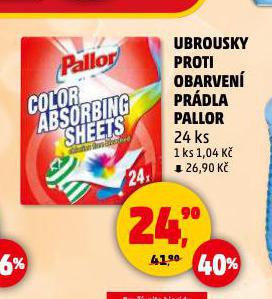 PALLOR UBROUSKY PROTI OBARVENÍ PRÁDLA