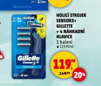 GILLETTE HOLICÍ STROJEK