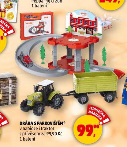 DRÁHA S PARKOVIŠTĚM