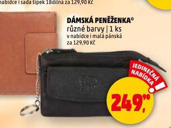 DÁMSKÁ PENĚŽENKA