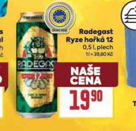 PIVO RADEGAST RYZE HOK 12
