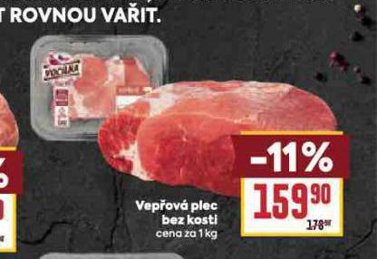 VEPŘOVÁ PLEC BEZ KOSTI