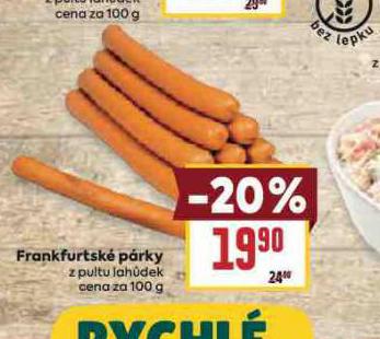 FRANKFURTSKÉ PÁRKY