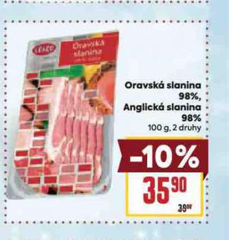 ANGLICKÁ SLANINA