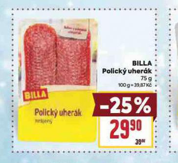 BILLA POLICKÝ UHERÁK