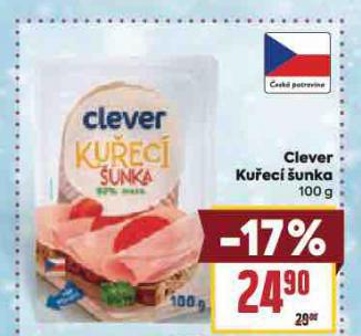 CLEVER KUŘECÍ ŠUNKA