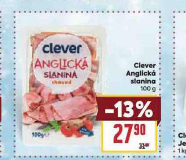 CLEVER ANGLICKÁ SLANINA
