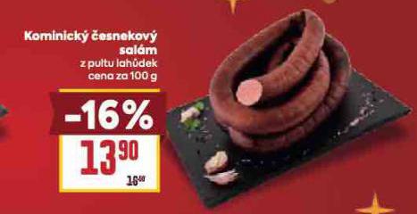 KOMINICKÝ ČESNEKOVÝ SALÁM