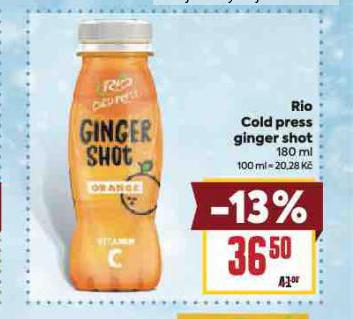 RIO COLD PRESS GINGER SHOT