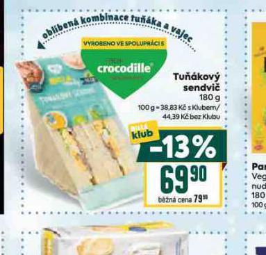 TUŇÁKOVÝ SENDVIČ