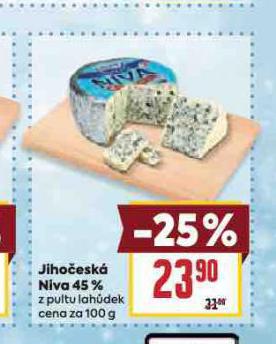 JIHOČESKÁ NIVA 45%