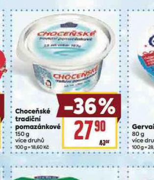 CHOCEŇSKÉ TRADIČNÍ POMAZÁNKOVÉ