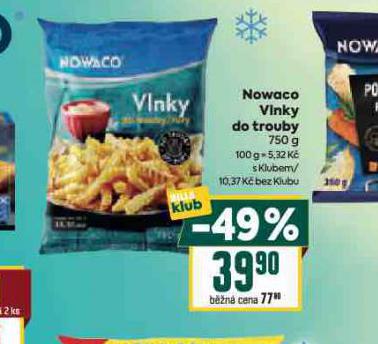 NOWACO VLNKY DO TROUBY