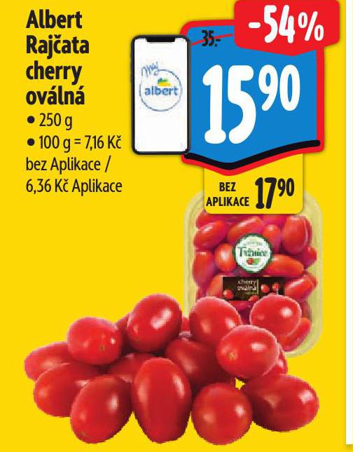 RAJČATA CHERRY OVÁLNÁ