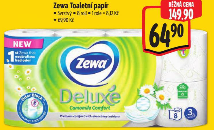 ZEWA TOALETNÍ PAPÍR