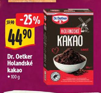 DR. OETKER HOLANDSKÉ KAKAO