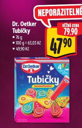 DR. OETKER TUBIČKY