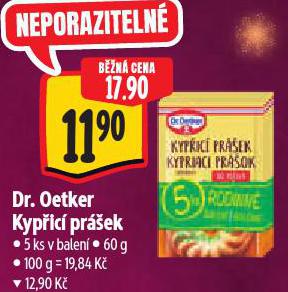 DR. OETKER KYPŘICÍ PRÁŠEK