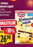 DR. OETKER KRÉMOVÁ NÁPLŇ