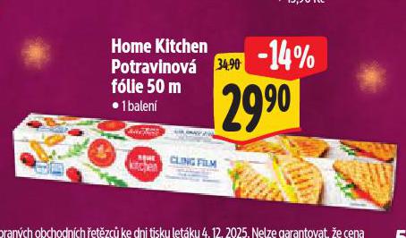 HOME KITCHEN POTRAVINOVÁ FÓLIE