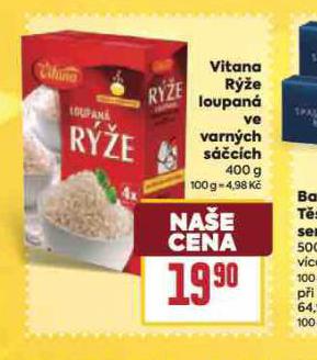 VITANA RÝŽE LOUPANÁ