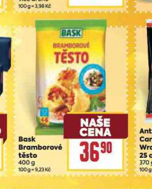 BASK BRAMBOROVÉ TĚSTO