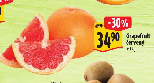 GRAPEFRUIT ČERVENÝ