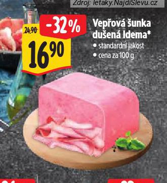 VEPŘOVÁ ŠUNKA DUŠENÁ