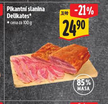 PIKANTNÍ SLANINA DELIKATES