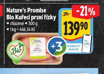 BIO KUŘECÍ PRSNÍ ŘÍZKY